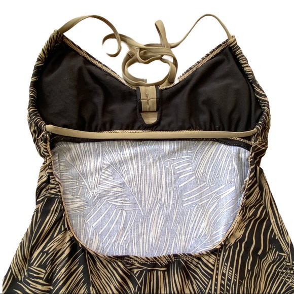 Eco Swim by Aqua Green One Piece Swimsuit Size 8 - Picture 8 of 11